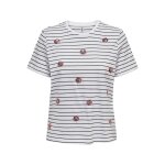 ΓΥΝΑΙΚΕΙΑ ΜΠΛΟΥΖΑ ONLY ΛΕΥΚΗ ΡΙΓΕ 15254498