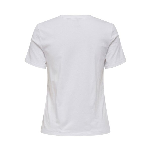 15259177_3898351_Back ΓΥΝΑΙΚΕΙΑ ΜΠΛΟΥΖΑ ONLY ΛΕΥΚΗ HAPPY 15259177 - Image 2