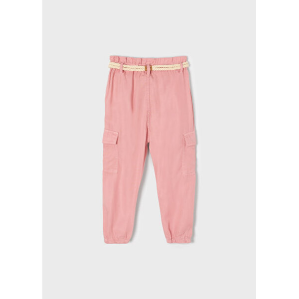 22-03590-015-M-5 Παντελόνι μακρύ ECOFRIENDS Lyocell Tencel™ κορίτσι Ρόζ 22-03590-015 - Image 3