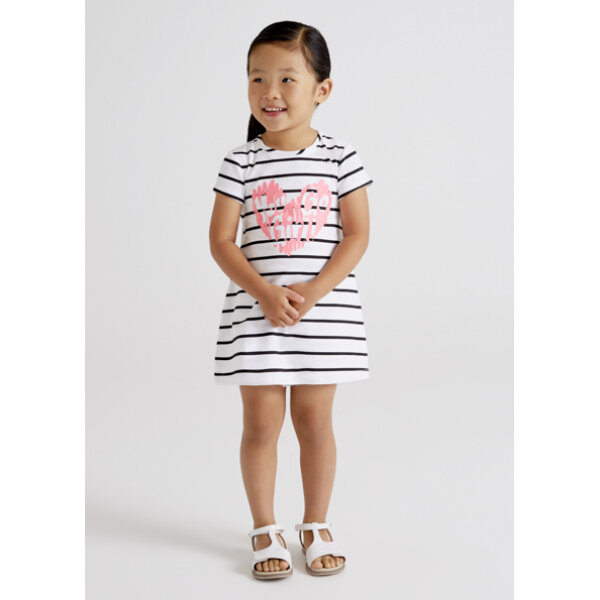 Φόρεμα ρίγες κορίτσι  22-03947-010 - Image 1