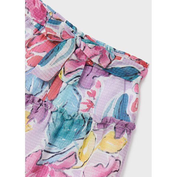 22-06953-080-M-6 Φούστα παντελόνι γάζα σταμπωτή κορίτσι  22-06953-080 - Image 4