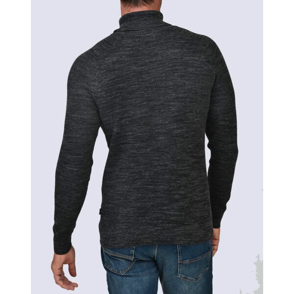 Ανδρική Μπλούζα Ζιβάγκο JACK & JONES 12176688 Γκρί - Image 3