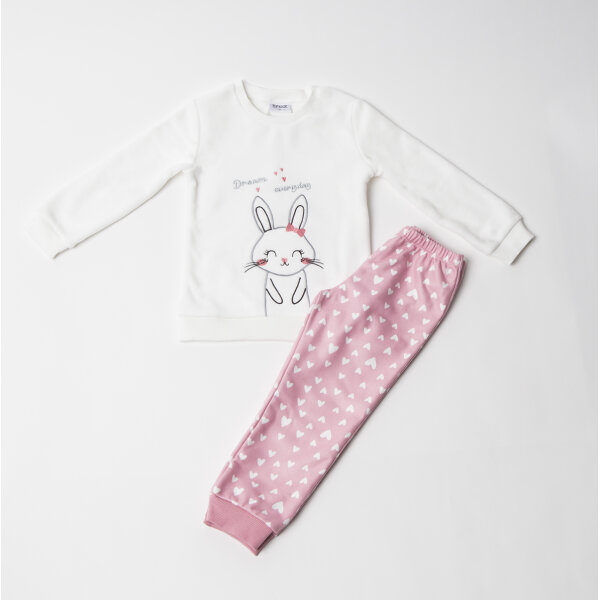 40793 Πιτζάμα  ΦΛΙΣ ΕΚΡΟΥ  40793 TRAX - Image 1