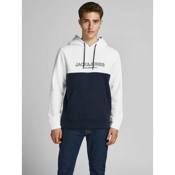 Ανδρική Φούτερ Jack & Jones  12190441 Λευκή - Image 3
