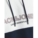 Ανδρική Φούτερ Jack & Jones 12190441 Λευκή - Image 4