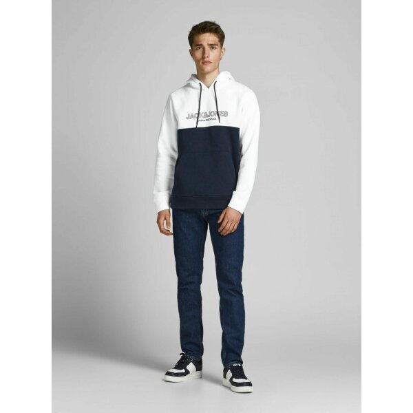 Ανδρική Φούτερ Jack & Jones  12190441 Λευκή - Image 6