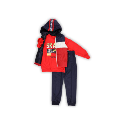 ΣΕΤ 3 ΤΕΜΑΧΙΑ ΑΓΟΡΙ NEW COLLEGE ΚΟΚΚΙΝΟ 33-11014-17