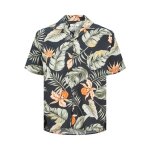 Ανδρικό Πουκάμισο Κοντομάνικο Jack & Jones 12202240 Μαύρο