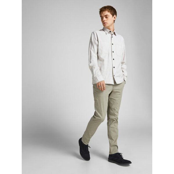 Ανδρικό Παντελόνι Βαμβακερό Jack & Jones 12203328 Χακί - Image 4