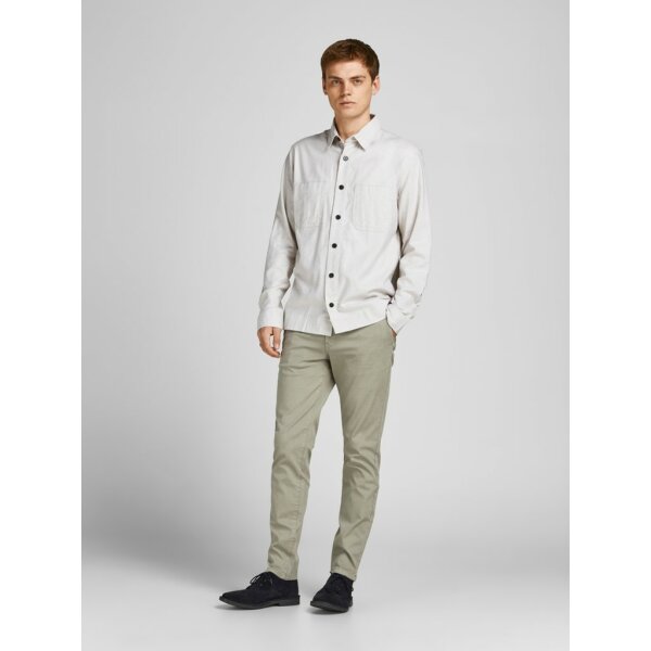 Ανδρικό Παντελόνι Βαμβακερό Jack & Jones 12203328 Χακί - Image 1