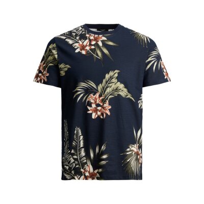 Ανδρική Μπλούζα Κοντομάνικη Jack & Jones 12203764 Μπλέ