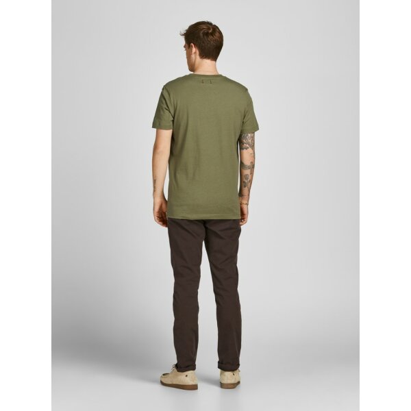 Ανδρική Μπλούζα Κοντομάνικη Jack & Jones 12205389 Πράσινο - Image 2