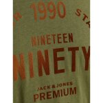 Ανδρική Μπλούζα Κοντομάνικη Jack & Jones 12205389 Πράσινο - Image 5