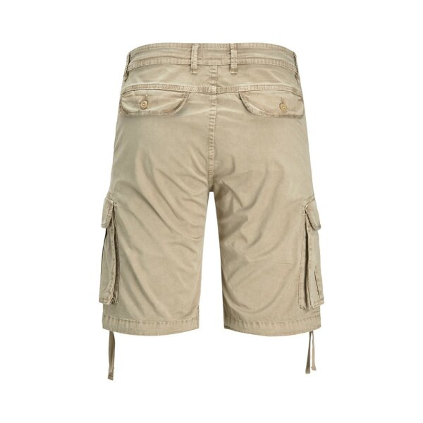 12205883_3834727_Back Ανδρική Βερμούδα Cargo Jack & Jones 12205883 Μπέζ - Image 2