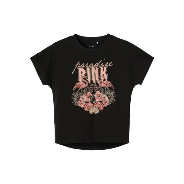 13200144_3830362_Front Μπλούζα top για Κορίτσι Μαύρο Name it 13200144 - Image 1