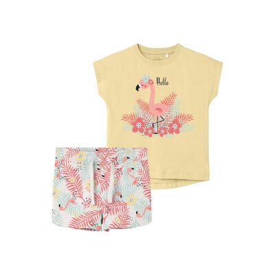 ΣΕΤ ΜΑΚΟ ΚΟΡΙΤΣΙ ΦΛΑΜΙΓΚΟ ΚΙΤΡΙΝΟ NAME IT 13200563