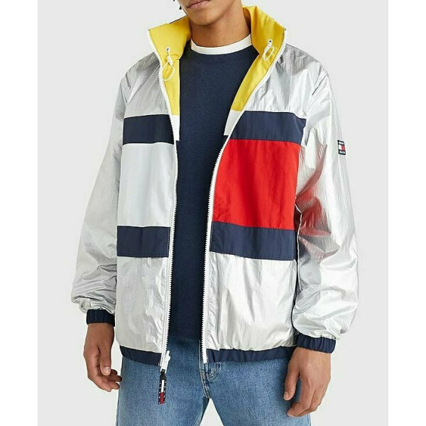 20220323094809_81568cdf Ανδρικό Μπουφάν διπλής Όψεως Tommy Jeans DM13733 Μπλέ - Image 2