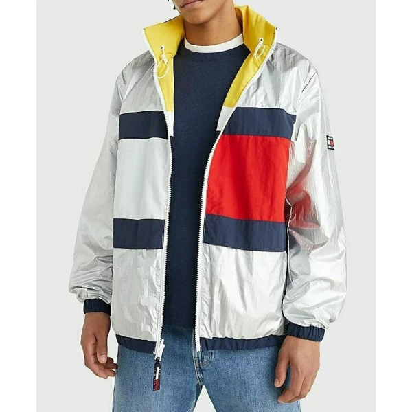 Ανδρικό Μπουφάν διπλής Όψεως Tommy Jeans DM13733 Μπλέ - Image 2