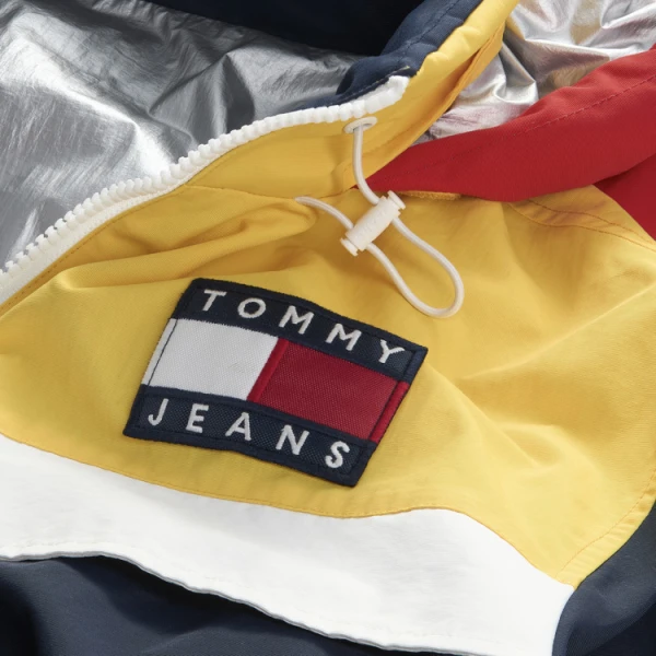 Ανδρικό Μπουφάν διπλής Όψεως Tommy Jeans DM13733 Μπλέ - Image 3