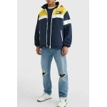 Ανδρικό Μπουφάν διπλής Όψεως Tommy Jeans DM13733 Μπλέ - Image 4