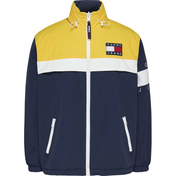 20220323094810_b39134d3 Ανδρικό Μπουφάν διπλής Όψεως Tommy Jeans DM13733 Μπλέ - Image 1