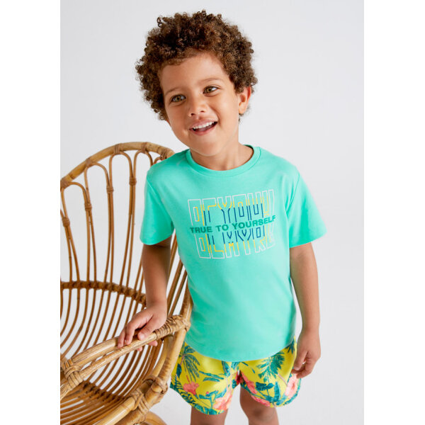 Μπλούζα κοντομάνικη ECOFRIENDS αγόρι Πράσινο 22-00170-036 - Image 1