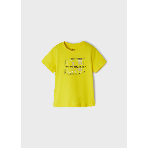 Μπλούζα κοντομάνικη ECOFRIENDS αγόρι Κίτρινο 22-00170-038 - Image 1