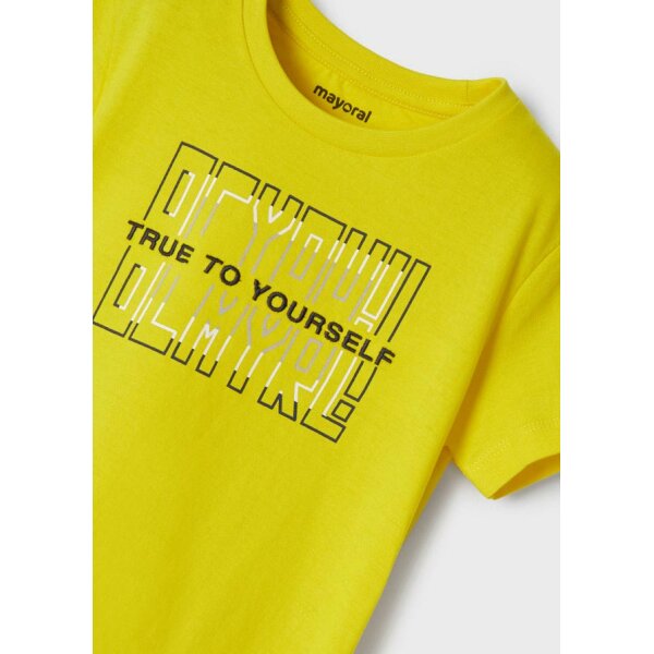 Μπλούζα κοντομάνικη ECOFRIENDS αγόρι Κίτρινο 22-00170-038 - Image 3