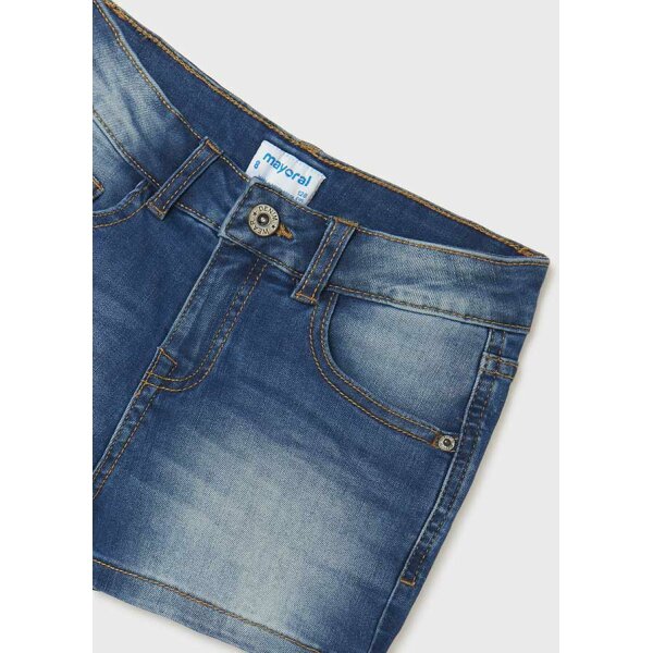 22-00235-077-L-6 Παντελόνι κοντό τζιν Basic κορίτσι 22-00235-077 - Image 3