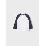 Μπλούζα μακρυμάνικη baby αγόρι Μπλέ 22-01019-092 - Image 3