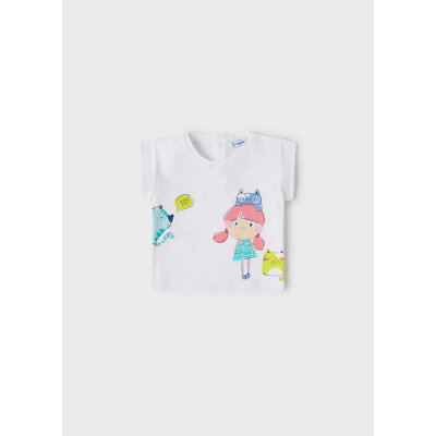 Μπλούζα  ECOFRIENDS γατούλες baby κορίτσι  22-01025-037