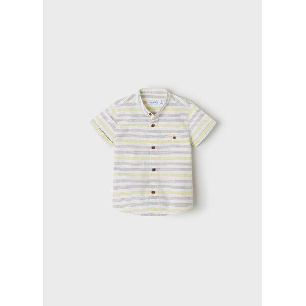 22-01113-010-L-4 Πουκάμισο ριγέ γιακάς μάο baby αγόρι 22-01113-010 - Image 1