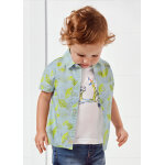 Πουκάμισο κοντομάνικο σταμπωτό ECOFRIENDS baby αγόρι 22-01115-096