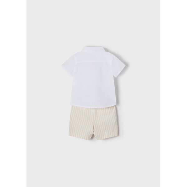 22-01232-022-L-5 Σέτ βερμούδα Λινή Αμπιγιέ baby αγόρι 22-01232-022 - Image 3