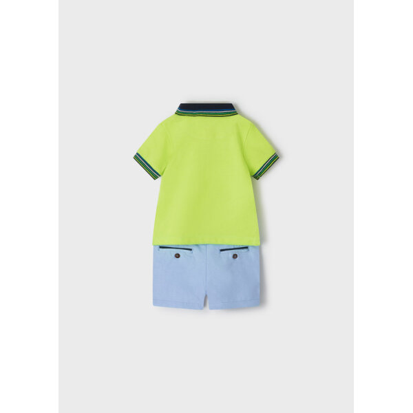 Σέτ πόλο βερμούδα baby αγόρι Σιέλ 22-01234-057 - Image 2