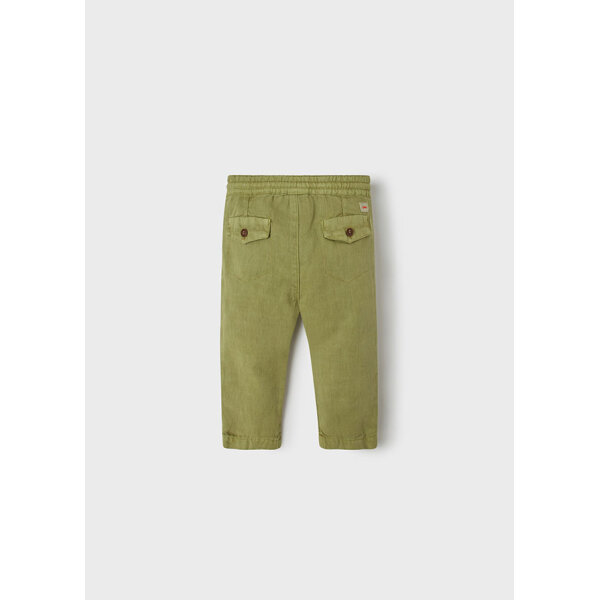 22-01502-059-L-5 Παντελόνι μακρύ λοξότσεπο Relaxed baby αγόρι Χακί 22-01502-059 - Image 3