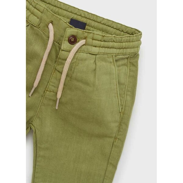 22-01502-059-L-6 Παντελόνι μακρύ λοξότσεπο Relaxed baby αγόρι Χακί 22-01502-059 - Image 4