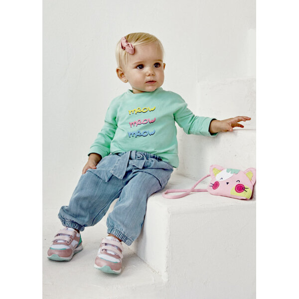 22-01514-060-L-2 Παντελόνι μακρύ Relaxed baby κορίτσι 22-01514-060 - Image 1