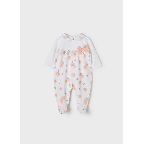 22-01602-018-L-4 Φορμάκι μακρύ ECOFRIENDS Νεογέννητο κορίτσι 22-01602-018 - Image 2