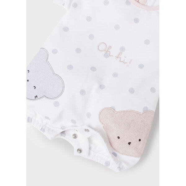 22-01608-049-L-7 Σετ Τρία Φορμάκια κοντά ECOFRIENDS Νεογέννητο Κορίτσι 22-01608-049 - Image 2