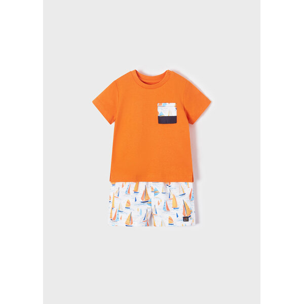 Σετ μπάνιου baby αγόρι Πορτοκαλί 22-01659-048 - Image 1