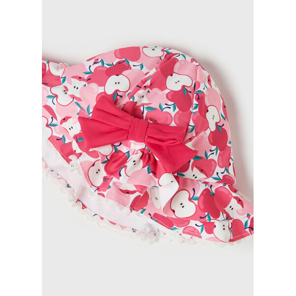 22-01685-053-L-7 Σέτ Μαγιό με καπέλο baby κορίτσι Φούξ 22-01685-053 - Image 4