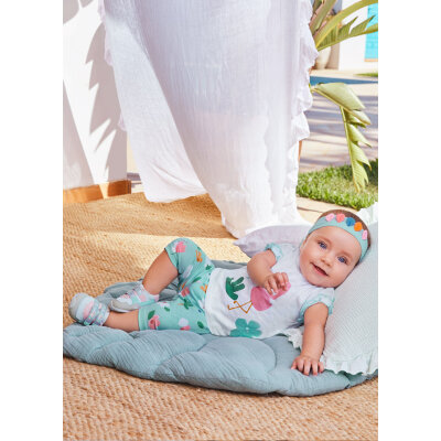 Σετ κολάν και κορδέλα ECOFRIENDS Νεογέννητο κορίτσι 22-01715-044