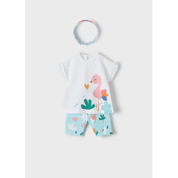 Σετ κολάν και κορδέλα ECOFRIENDS Νεογέννητο κορίτσι 22-01715-044 - Image 2