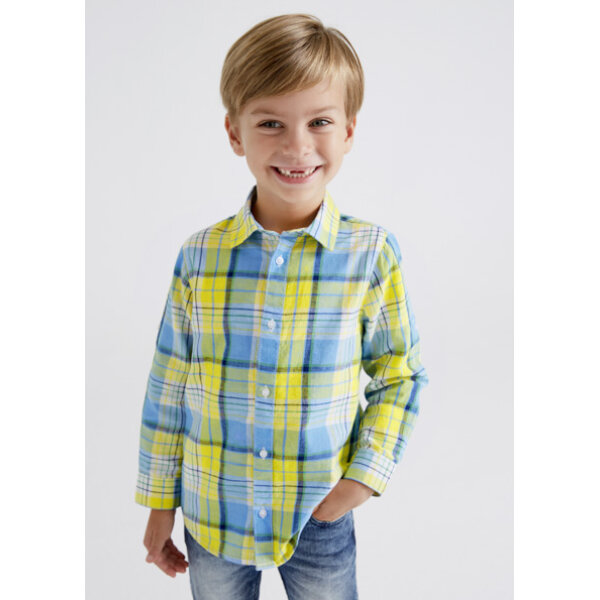 ΠΟΥΚΑΜΙΣΟ ΜΑΚΡΥΜΑΝΙΚΟ ΚΑΡΟ ΛΙΝΟ 22-03125-015 - Image 1