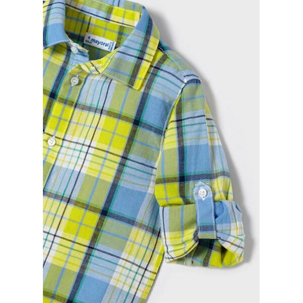 ΠΟΥΚΑΜΙΣΟ ΜΑΚΡΥΜΑΝΙΚΟ ΚΑΡΟ ΛΙΝΟ 22-03125-015 - Image 4