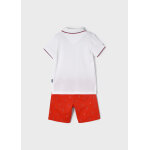 Σετ με βερμούδα και πόλο αγόρι Κόκκινο 22-03269-034 - Image 2