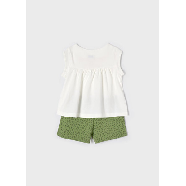 22-03288-010-M-5 Σετ σορτς κέντημα ECOFRIENDS κορίτσι 22-03288-010 - Image 3