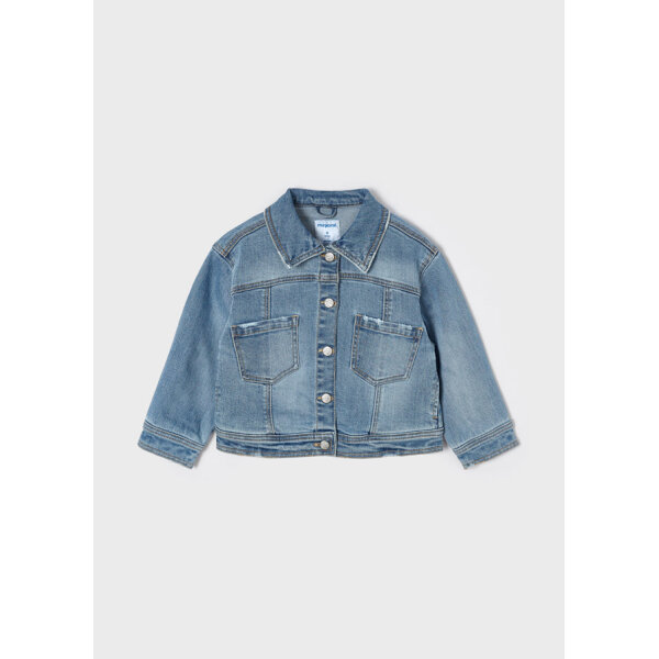 Τζάκετ τζιν τσέπες κορίτσι 22-03426-088 - Image 2