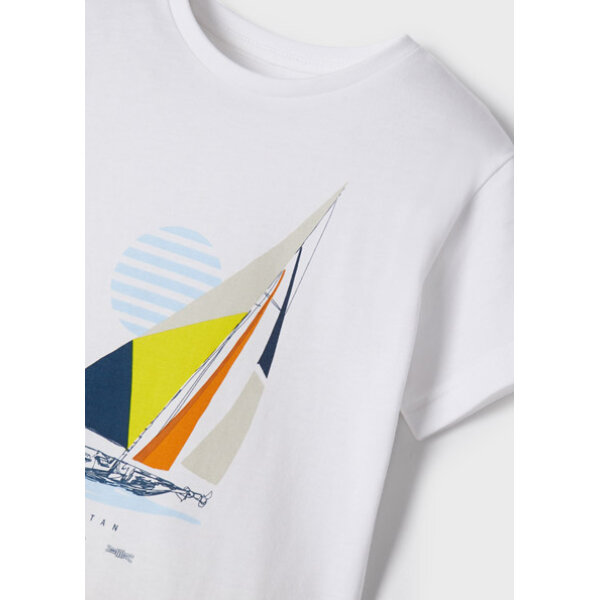 Σετ παντελόνι κοντό σταμπωτό αγόρι Κίτρινο 22-03654-022 - Image 3